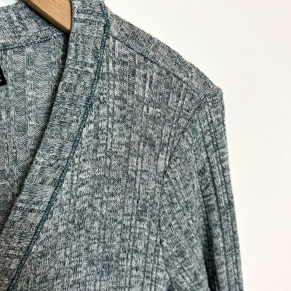 Anthropologie Akemi & Kin Heathered Chateaux Longline Duster Cardigan - Picture 15 of 16